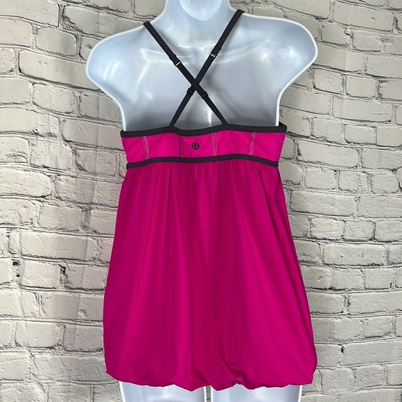 Lululemon Rehearsal Athletic Tank Top swimsuit top Paris Pink size 4 - Picture 7 of 12